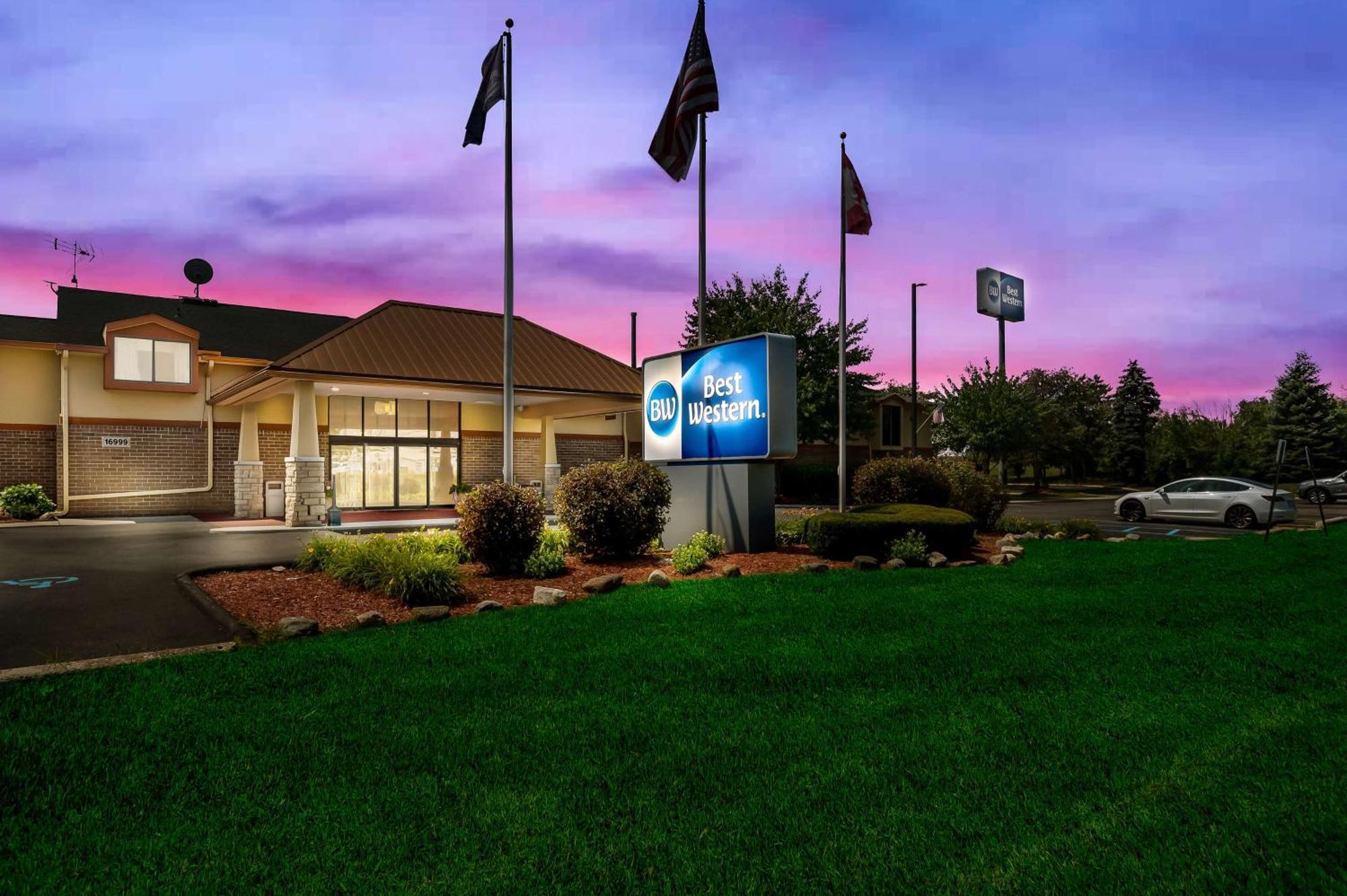 Best Western Detroit Livonia Eksteriør billede